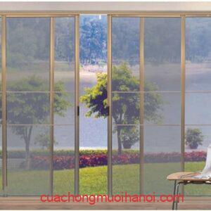 cửa chống muỗi mở lùa